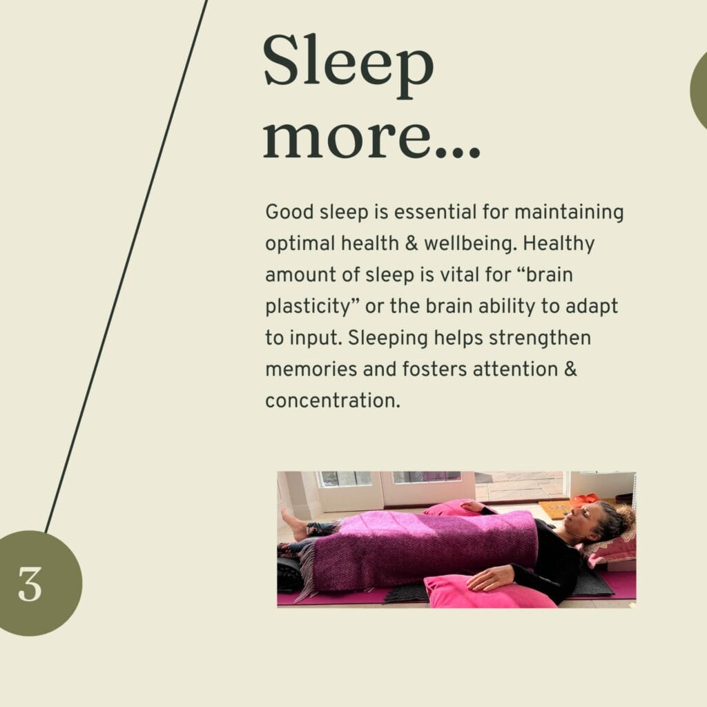 Good sleep is essential for maintaining healthy sleep habits in Autumn.