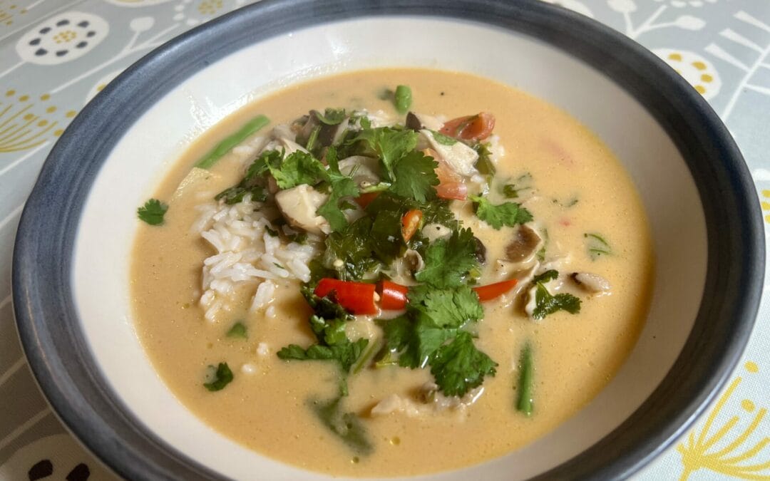 Anti-Inflammatory Shiitake Mushrooms and Lemongrass Soup for Immune Support