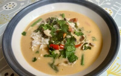 Anti-Inflammatory Shiitake Mushrooms and Lemongrass Soup for Immune Support