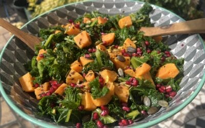 Spring Radiance Salad with Pomegranate & Seeds